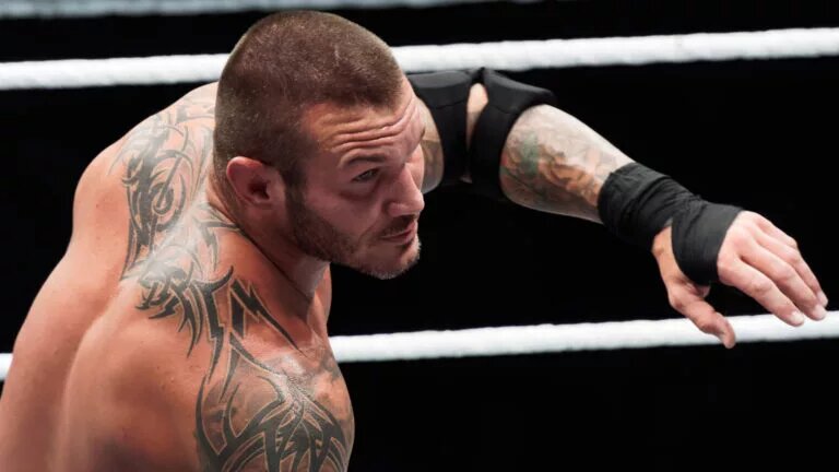A photo of prolific WWE Elimination Chamber competitor Randy Orton.