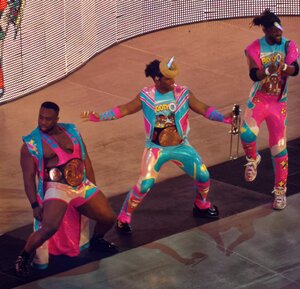 A photo of the recently retired Big E from WWE.