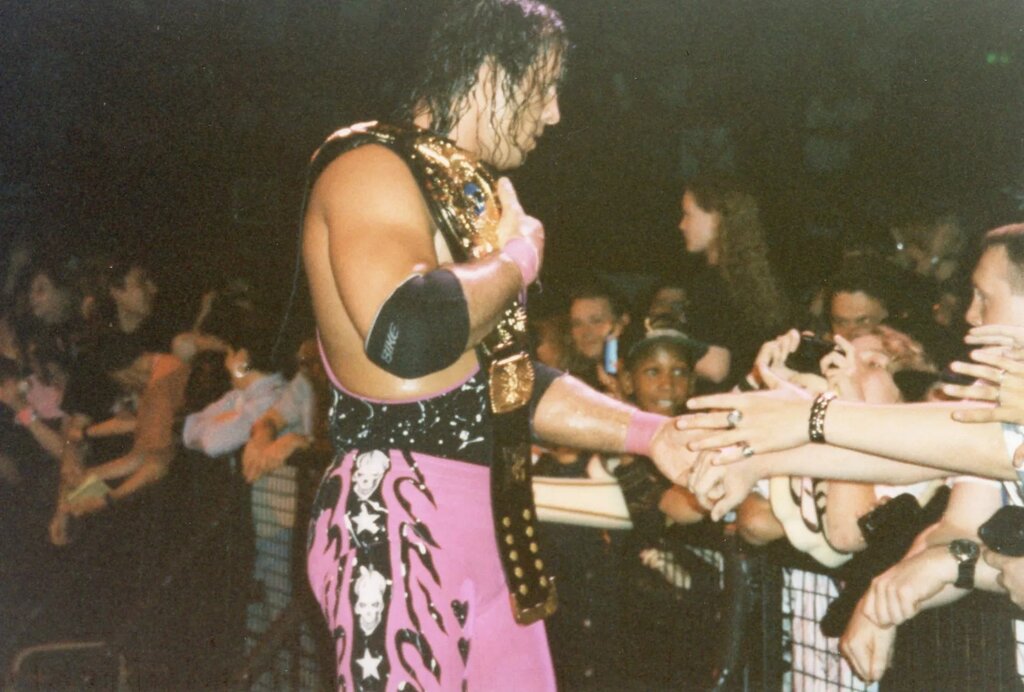 A photo of WWE New Generation Bret Hart.