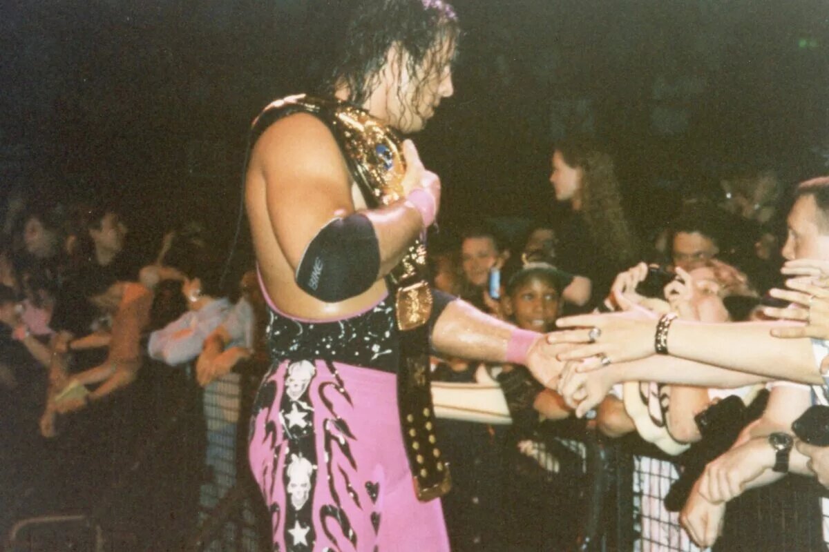 A photo of WWE New Generation Bret Hart.
