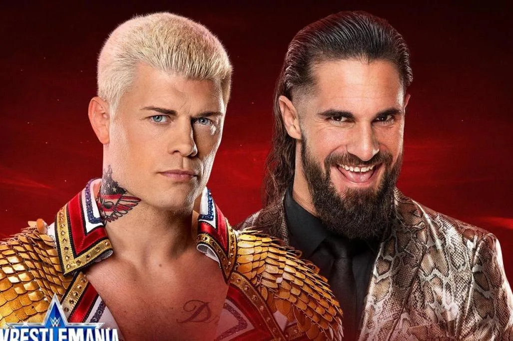 Cody Rhodes and Seth Rollins - both with ties to masked man, Don Furio