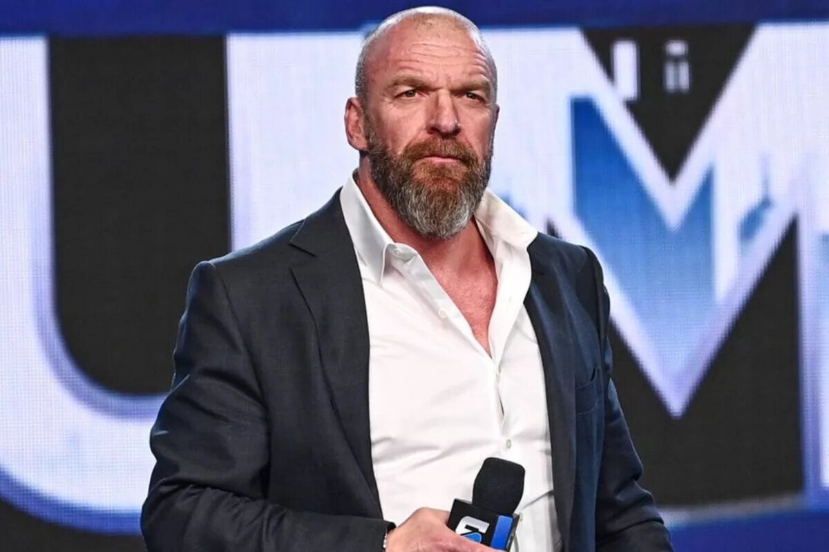 Triple HHH at WWE Royal Rumble in Saudi Arabia