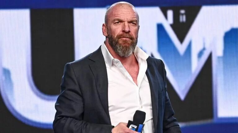 Triple HHH at WWE Royal Rumble in Saudi Arabia
