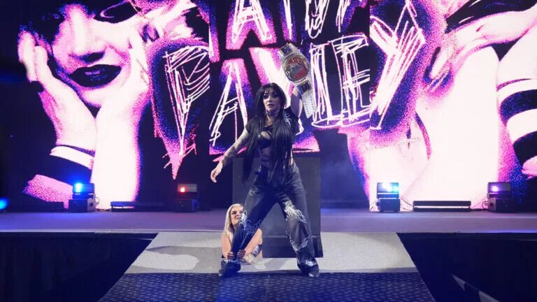 A graphic of the March 18, 2026, episode of NXT. Tatum Paxley was attacked by BLake Monroe