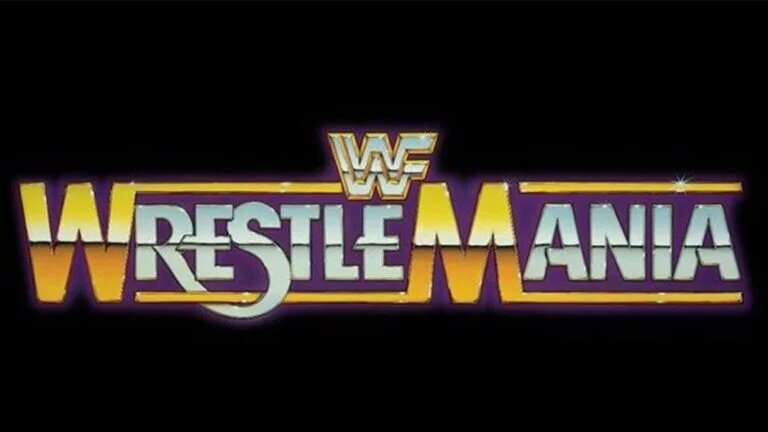 WWE WrestleMania logo graphic