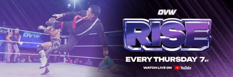A graphic for OVW, who's referee Dallas Edwards was in an incident.