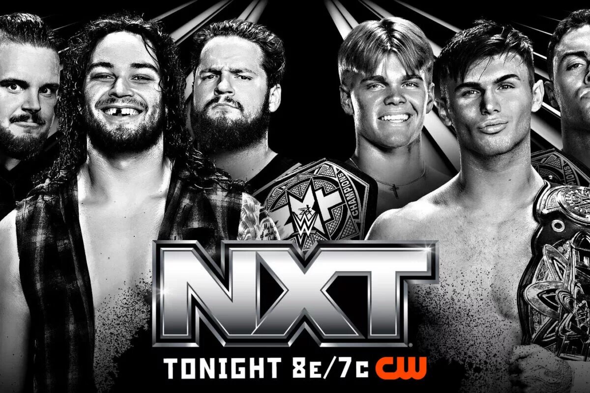 A WWE NXT graphic of the Vanity Project.