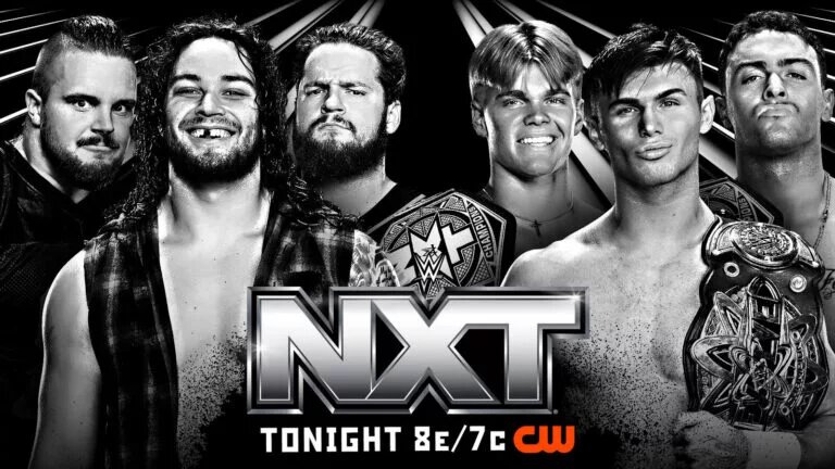 A WWE NXT graphic of the Vanity Project.