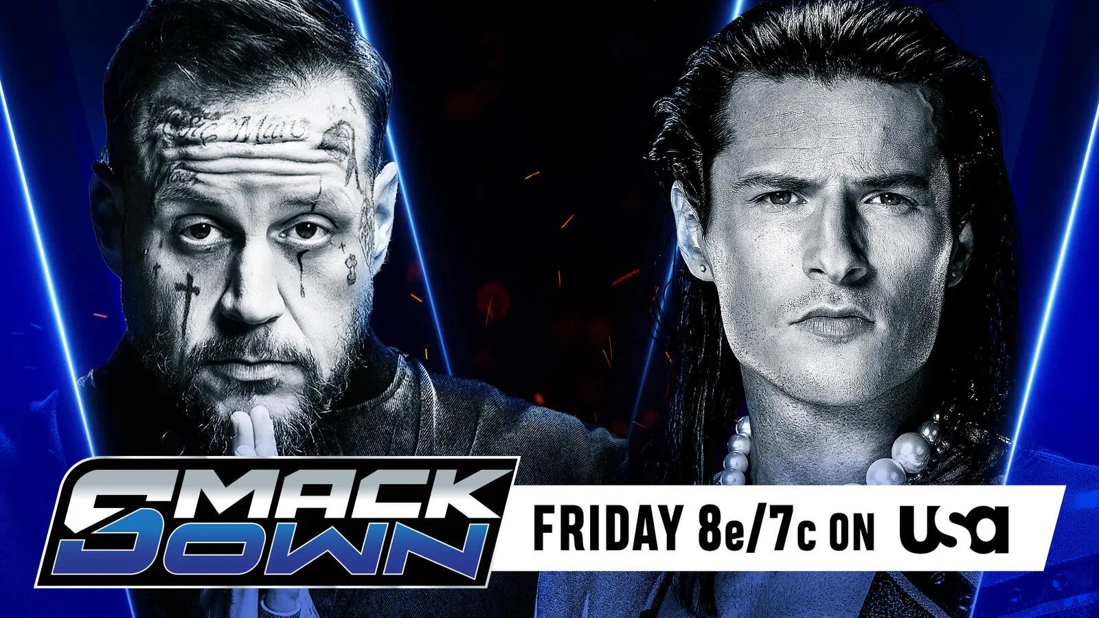 A WWE SmackDown results graphic for March 27, 2026 in the PPG Paints Arena in Pittsburgh, Pennsylvania.