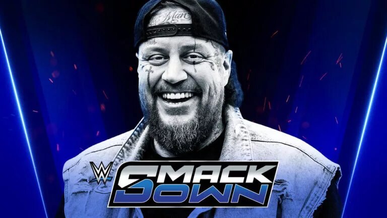 A WWE SmackDown predictions graphic.