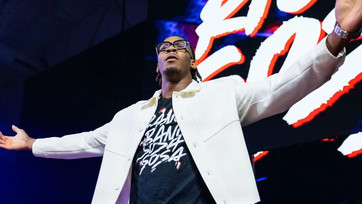A graphic of Ricky Sosa at TNA Sacrifice when he signed his contract