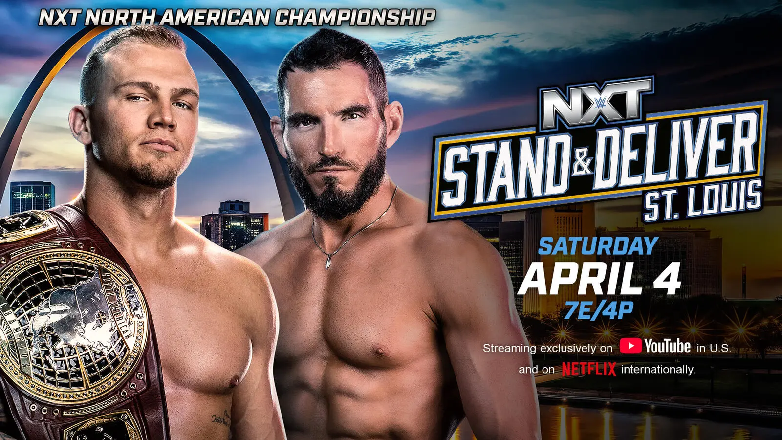 A graphic of NXT Stand and Deliver 2026