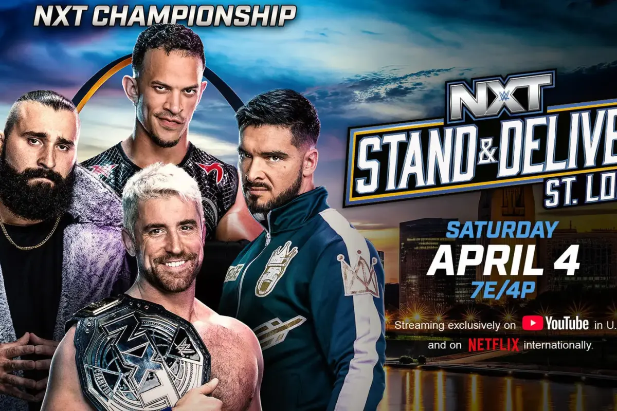 A graphic of NXT Stand and Deliver 2026