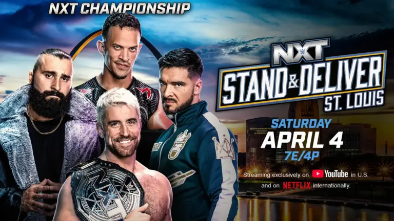 A graphic of NXT Stand and Deliver 2026