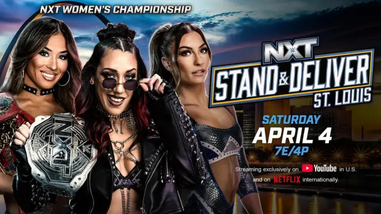 A graphic of NXT Stand and Deliver 2026