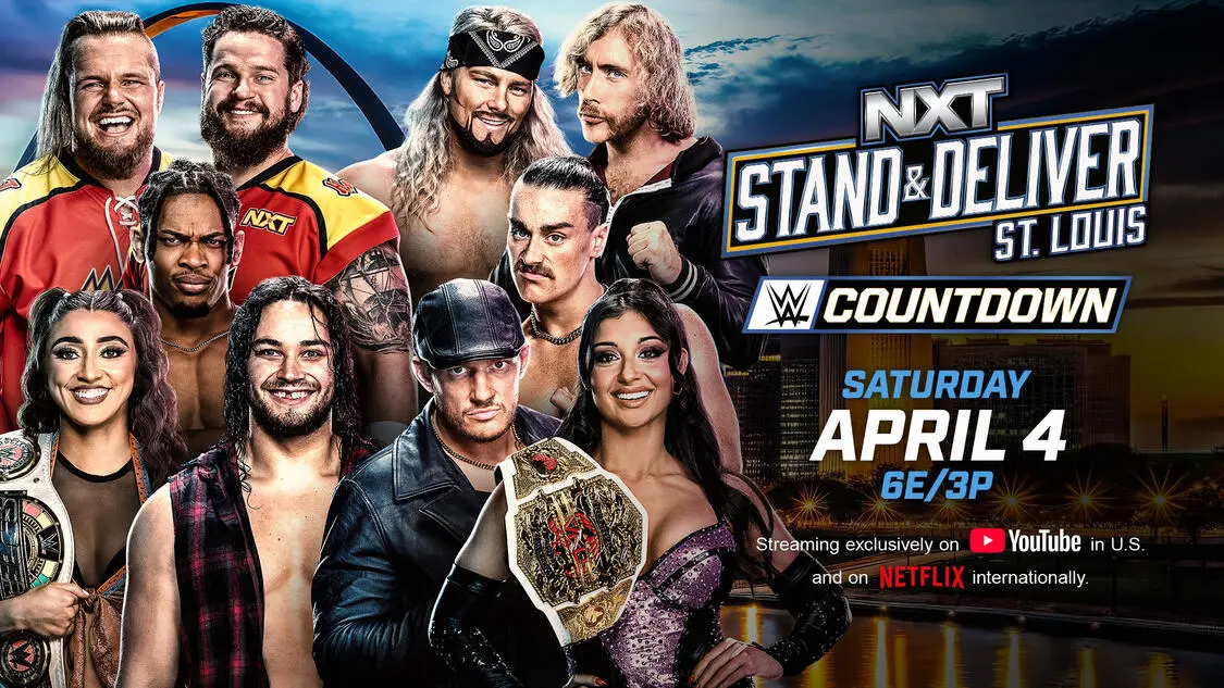 A graphic of NXT Stand and Deliver 2026