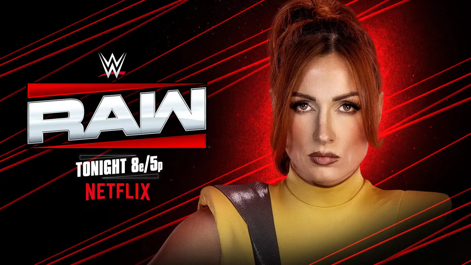 A WWE Raw results graphic for March 23, 2026.