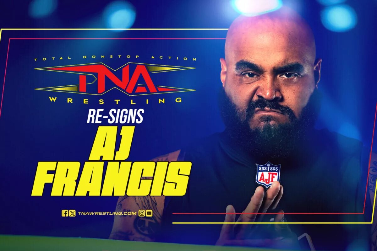 AJ Francis re-signed with TNA Wrestling