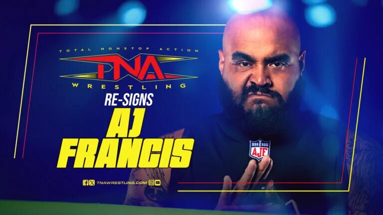 AJ Francis re-signed with TNA Wrestling