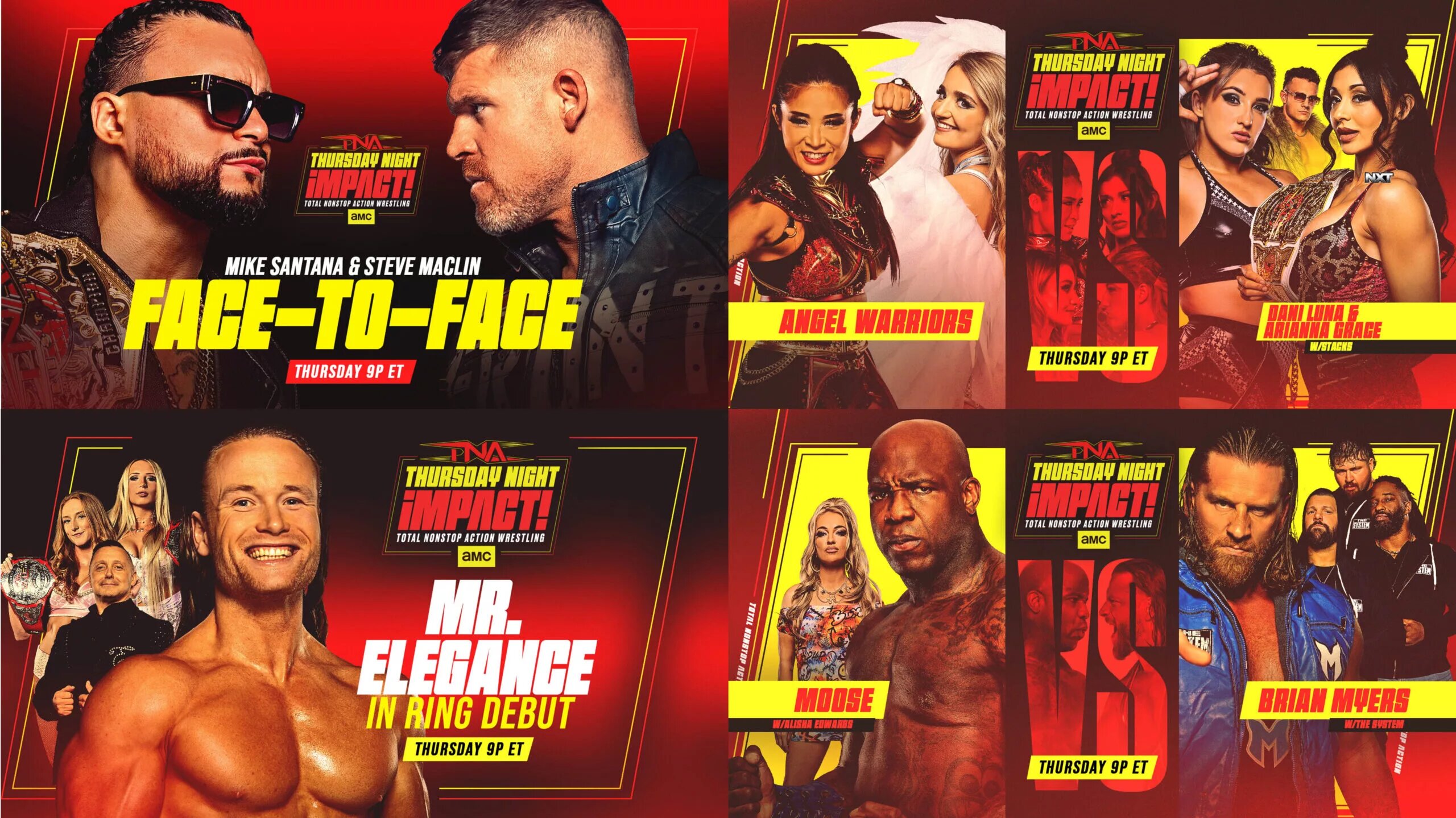 A graphic of the TNA Thursday Night iMPACT preview of the March 19, 2026, episode