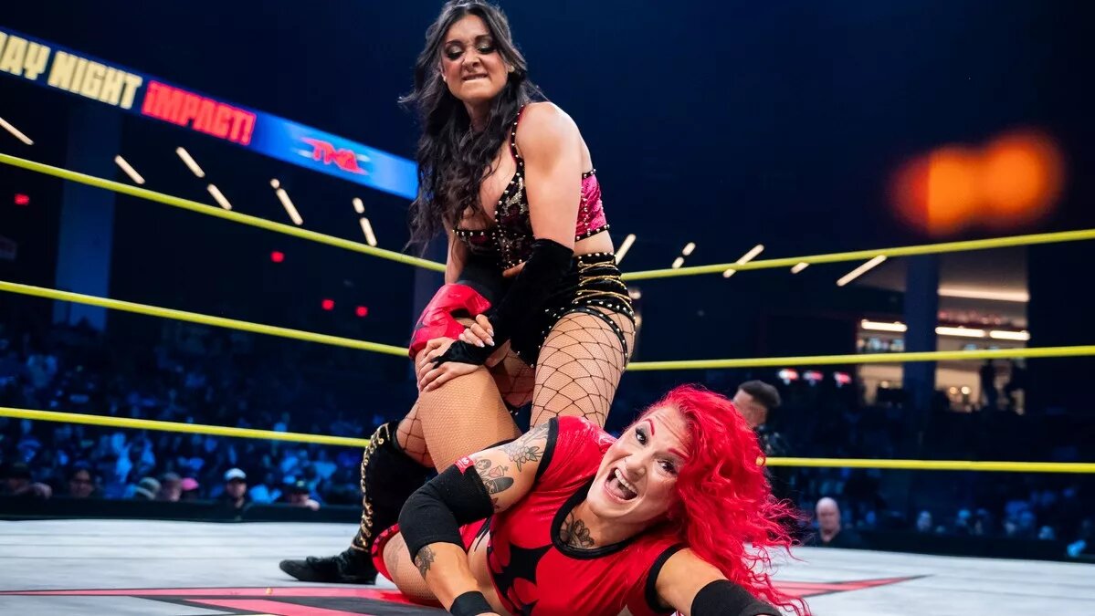 NXT's Arianna Grace retained the TNA Knockouts World Champion on the live episode of TNA Thursday Night iMPACT