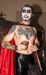 A photo of WWE star Danhausen.