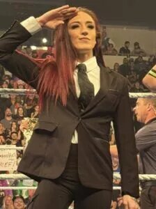 Image of WWE’s Alba Fyre as part of the Secret Her-vice