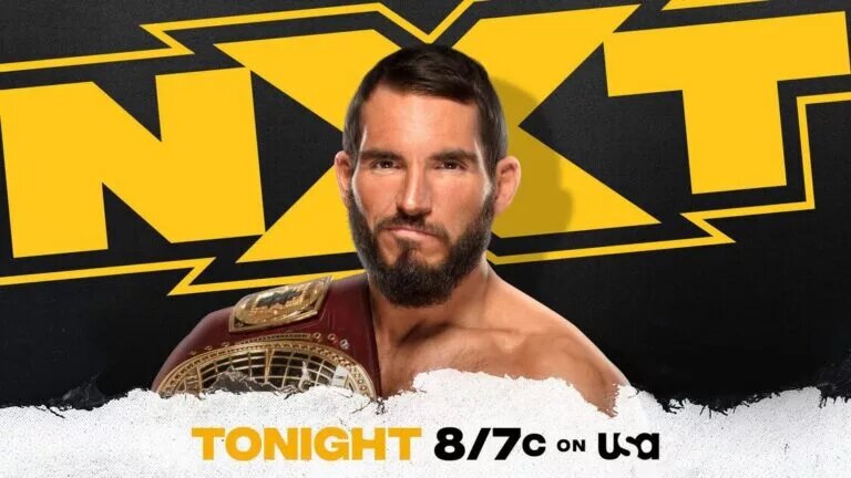 Image advertising Johnny Gargano for WWE NXT as North American Champion