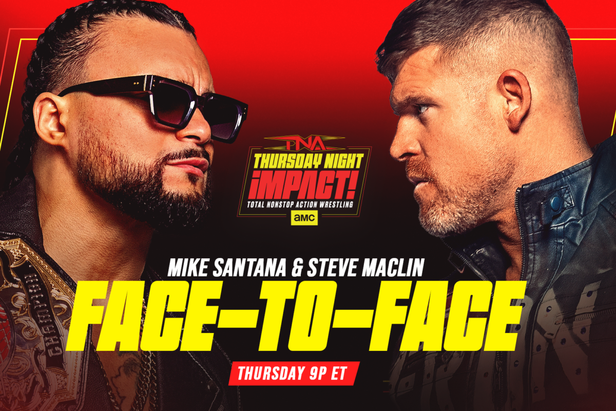 A graphic of the TNA Thursday Night iMPACT preview of the March 19, 2026, episode