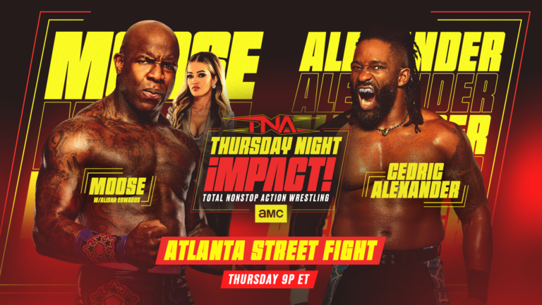 A graphic of the TNA Thursday Night iMPACT preview of the March 12, 2026, episode