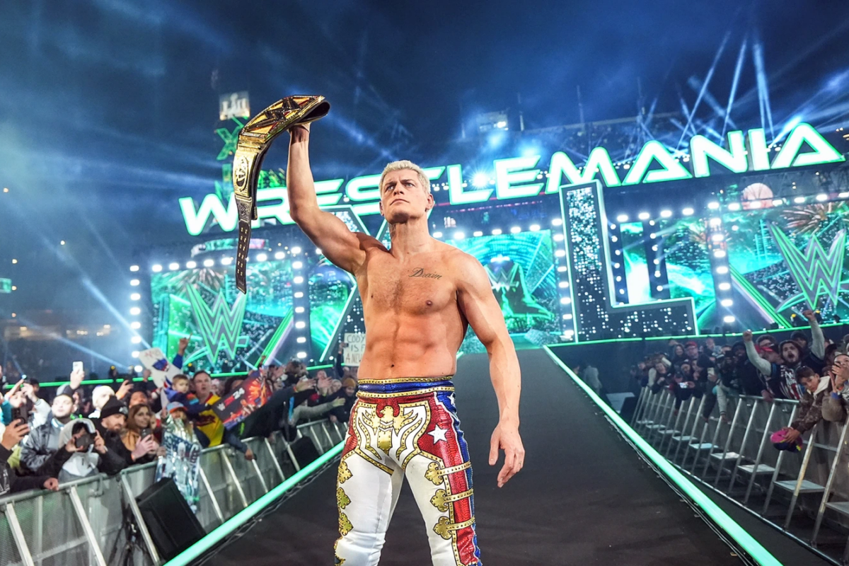 Cody Rhodes at WrestleMania 40