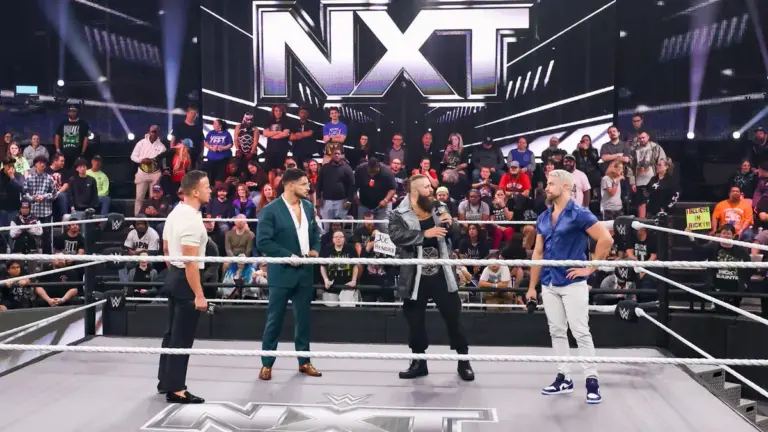 A graphic of NXT April 7, 2026 episode