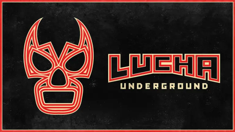 A graphic of Lucha Underground logo