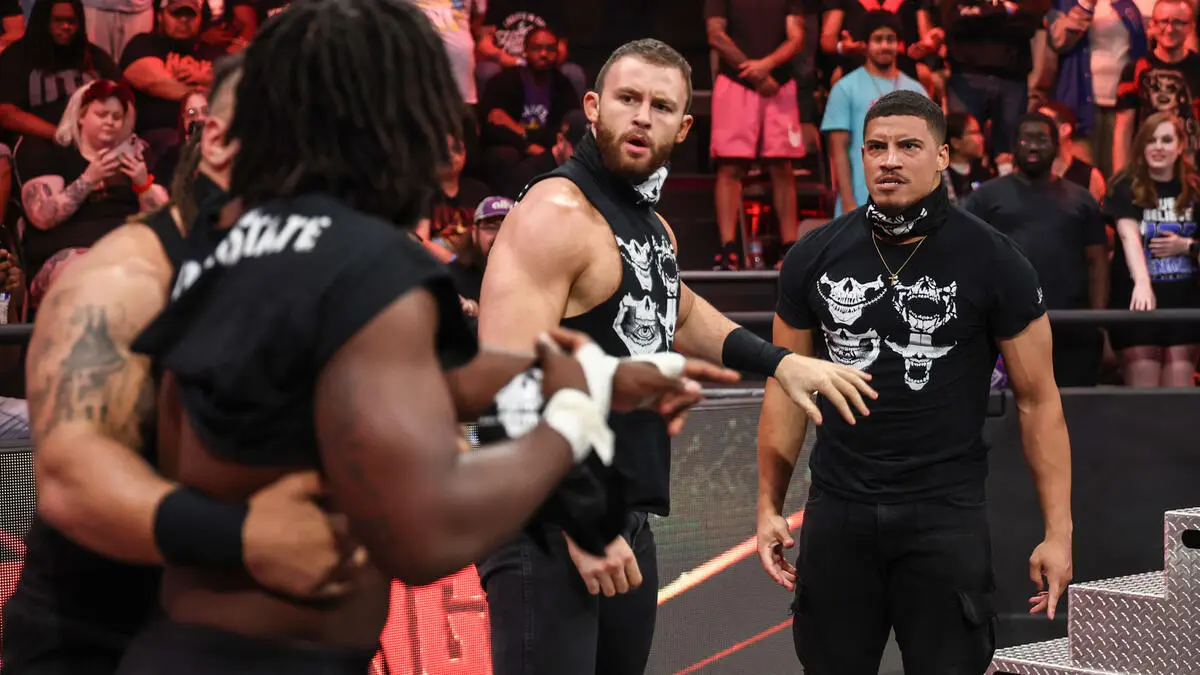 A graphic of DarkState at NXT Revenge Week One