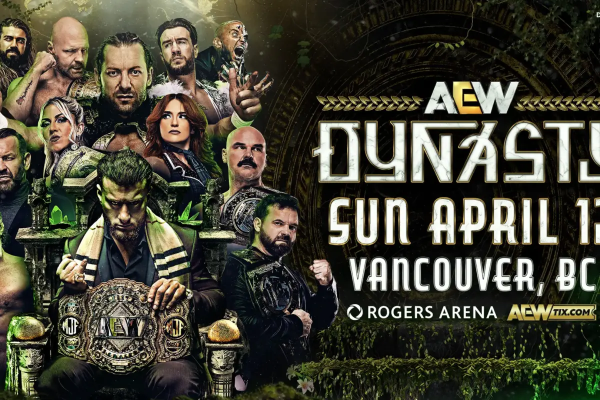 A graphic of AEW Dynasty 2026
