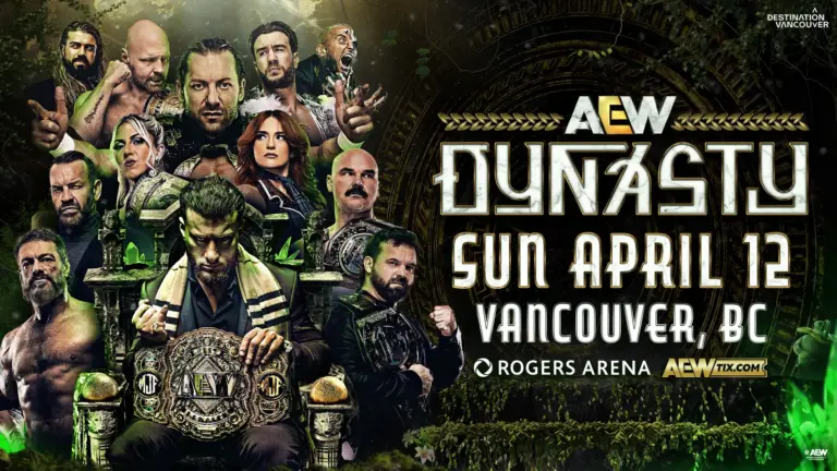 A graphic of AEW Dynasty 2026