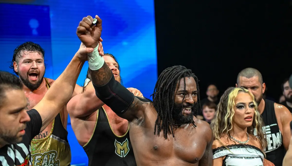 A graphic of the SYstem on the April 16, 2026, episode of Thursday Night iMPACT 