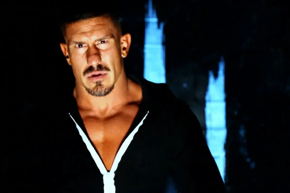 A graphic of EC3 in TNA Wrestling in 2020