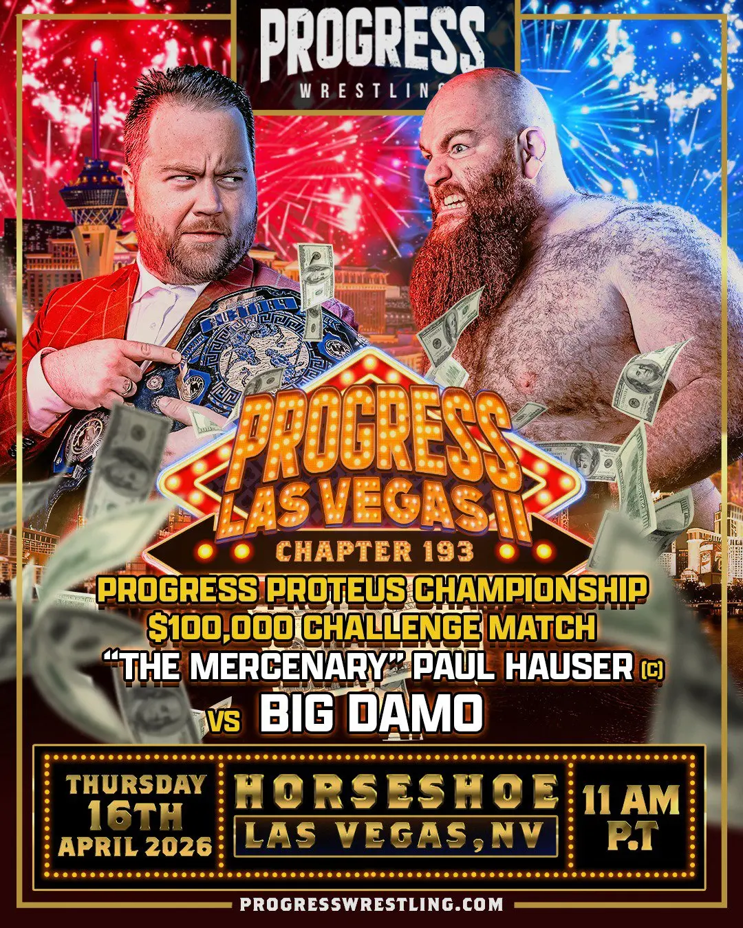 WrestleMania Week kicks off at 11am with PROGRESS Wrestling