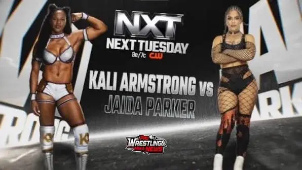 WWE NXT Match Graphic for Jaida Parker vs. Kali Armstrong