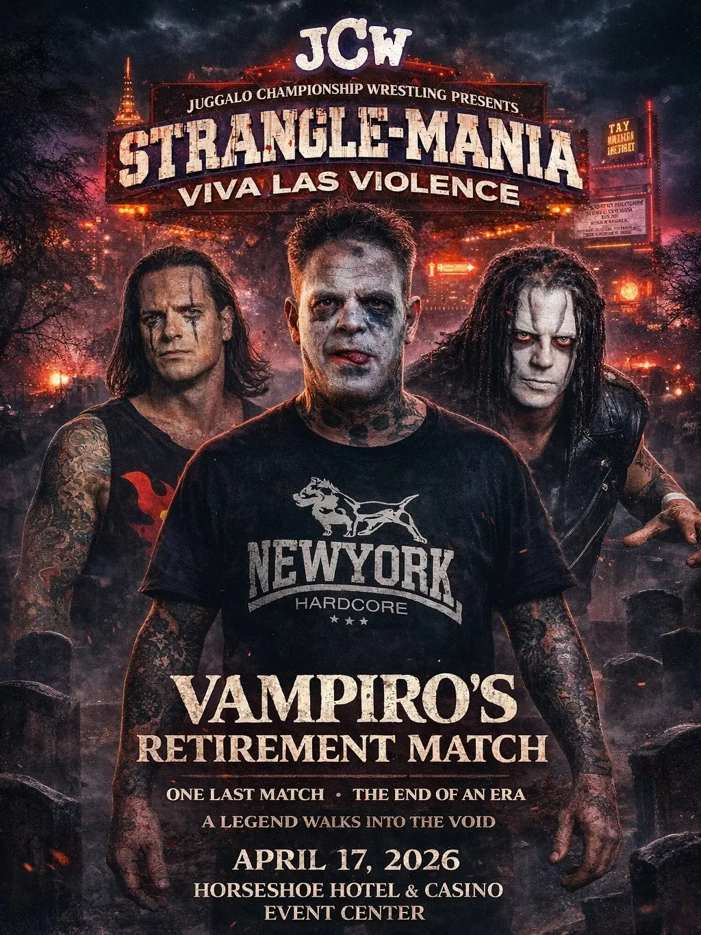 WrestleMania Weeks sees the end of Vampiro’s career