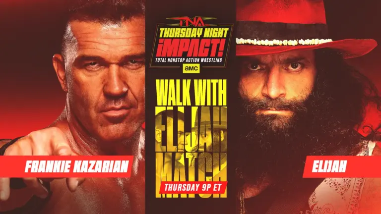 A graphic of the TNA Thursday Night iMPACT preview for the April 30, 2026, episode