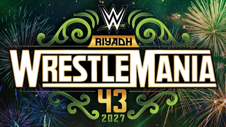 A graphic of WrestleMania 43