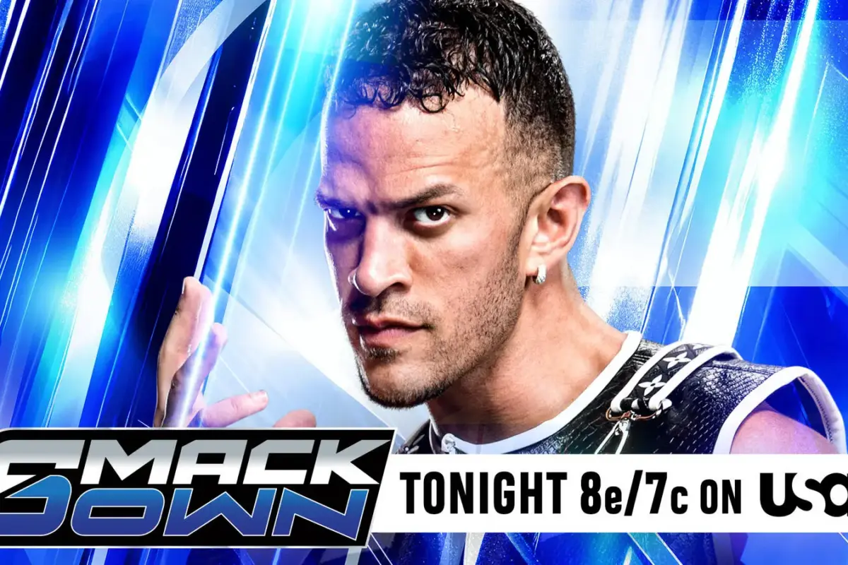 WWE SmackDown graphic of Ricky Saints.