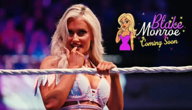 WWE SmackDown graphic of the debuting Blake Monroe.