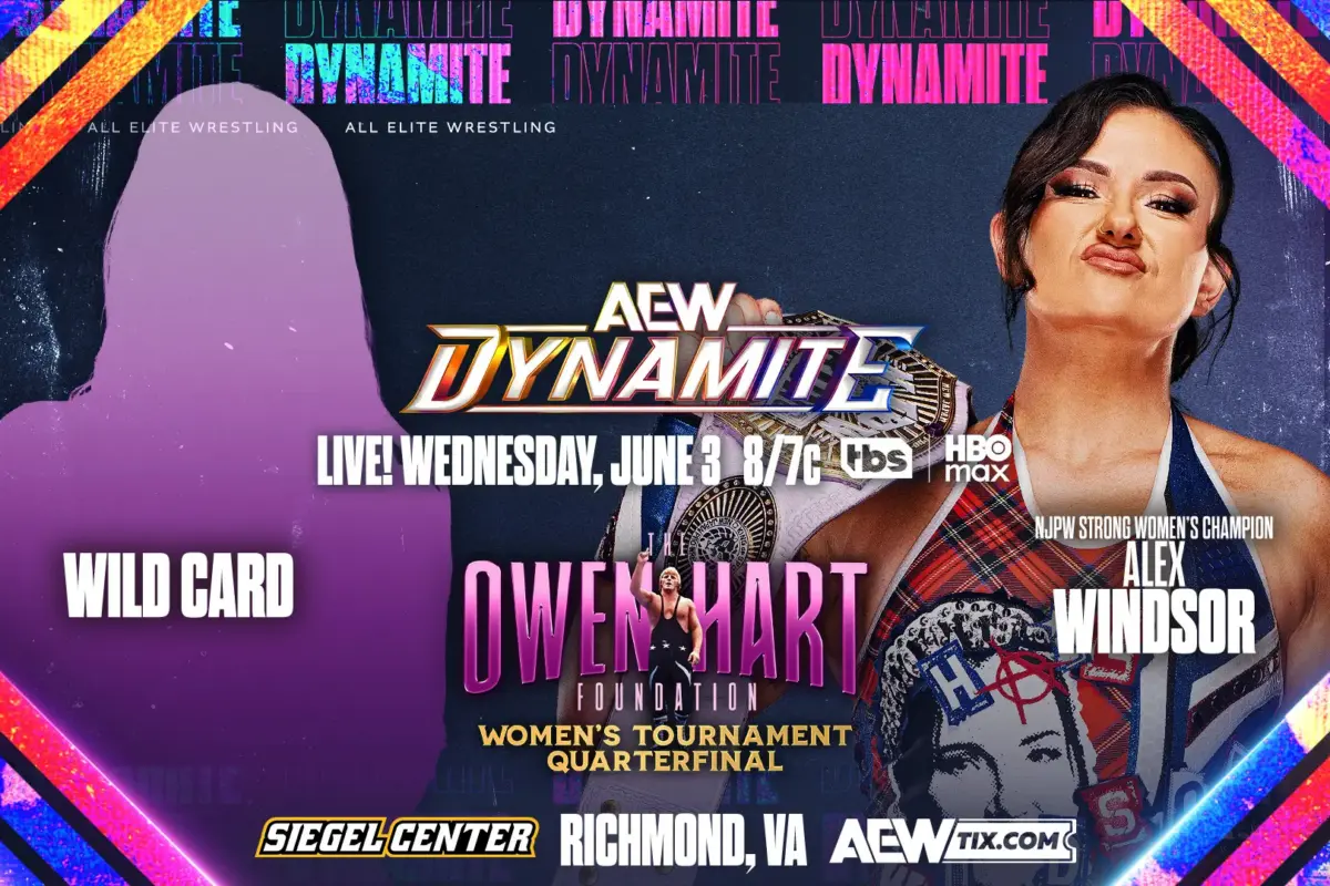 AEW Dynamite graphic for June 3, 2026.
