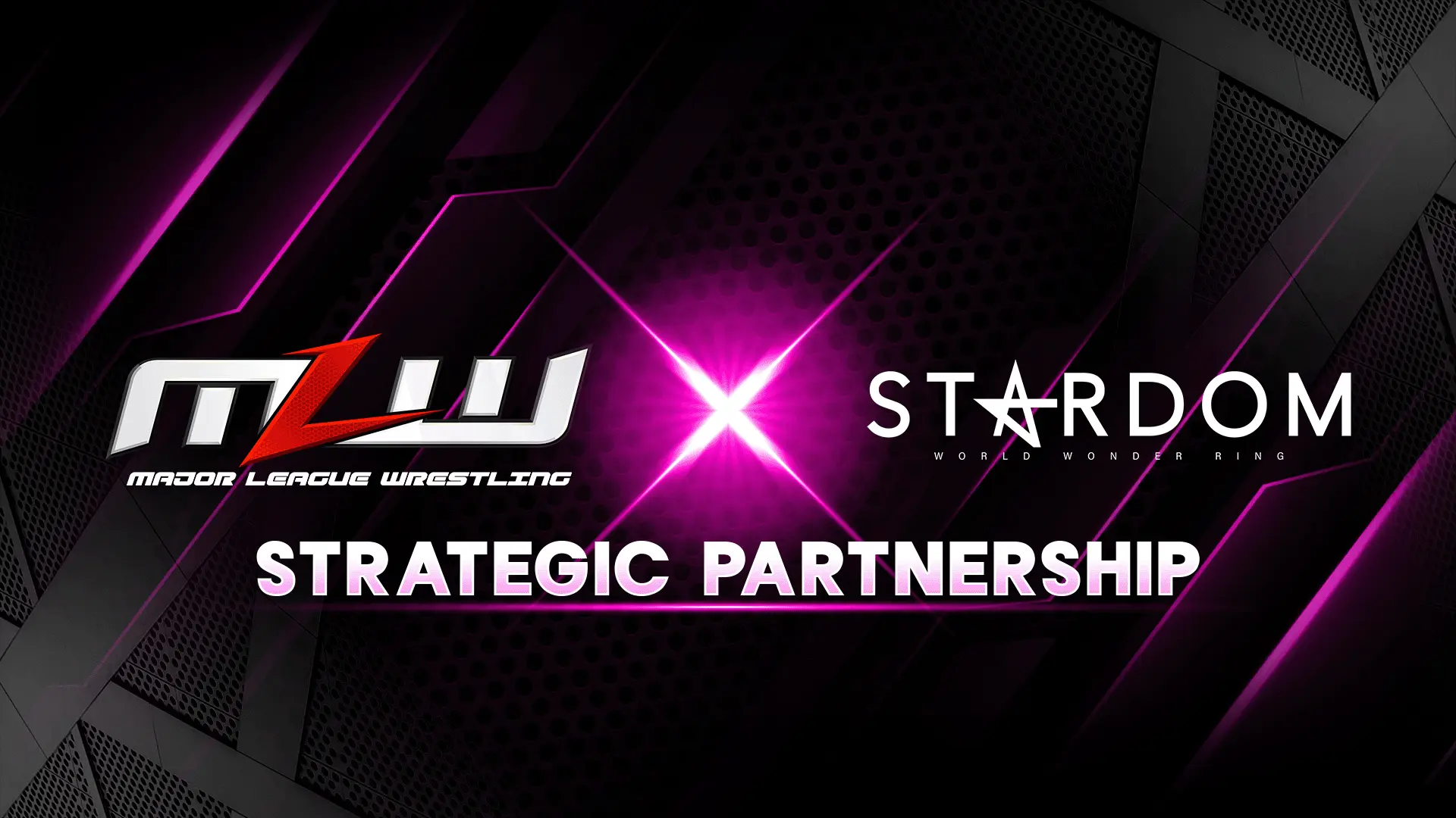 MLW and STARDOM graphic