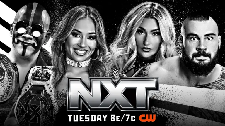 A graphic of the May 5, 2026, NXT episode review