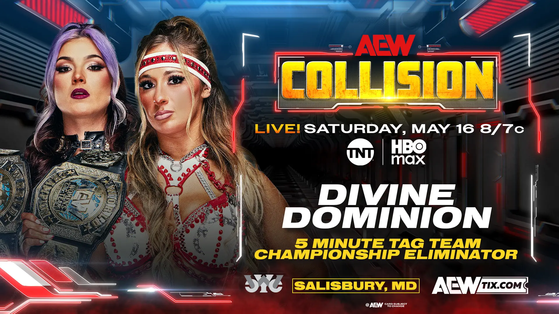 AEW Collision Preview graphic