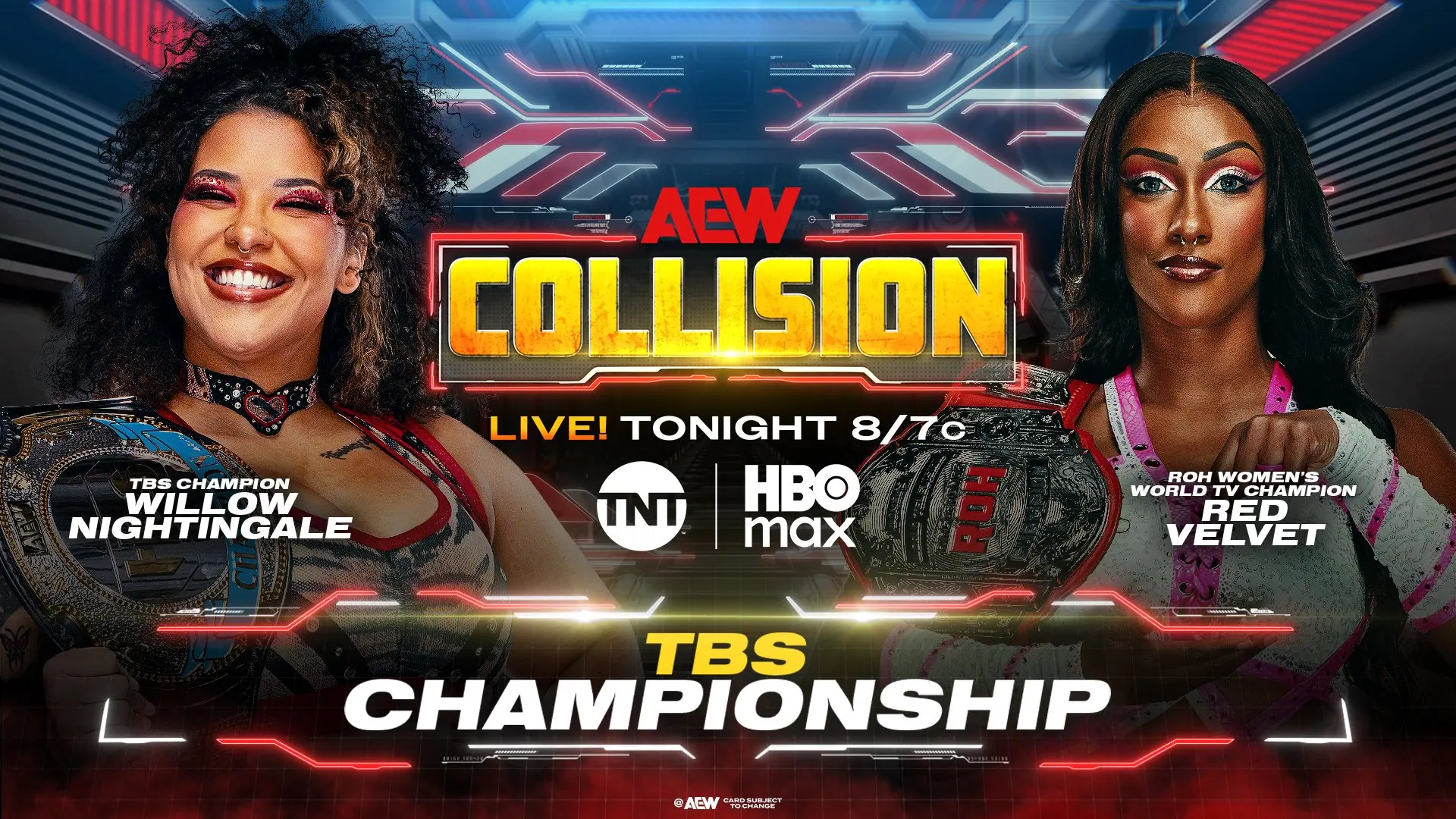 AEW Collision Preview graphic